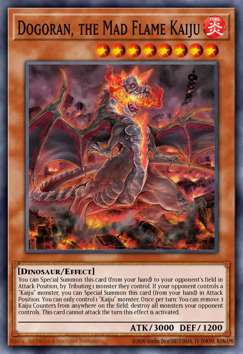 Dogoran, the Mad Flame Kaiju · Clash of Rebellions: Special Edition 93332803/4