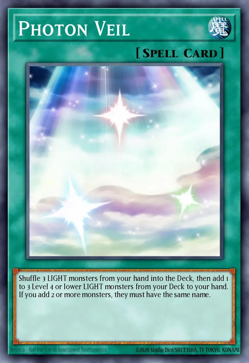 Photon Veil · Photon Shockwave Sneak Peek Participation Card 9354555/1