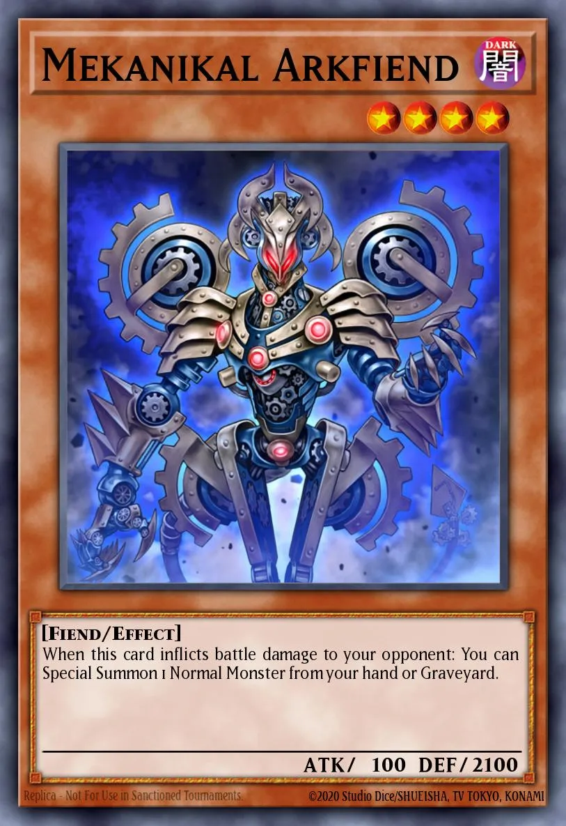 Mekanikal Arkfiend · Raging Tempest: Special Edition 93715853/4