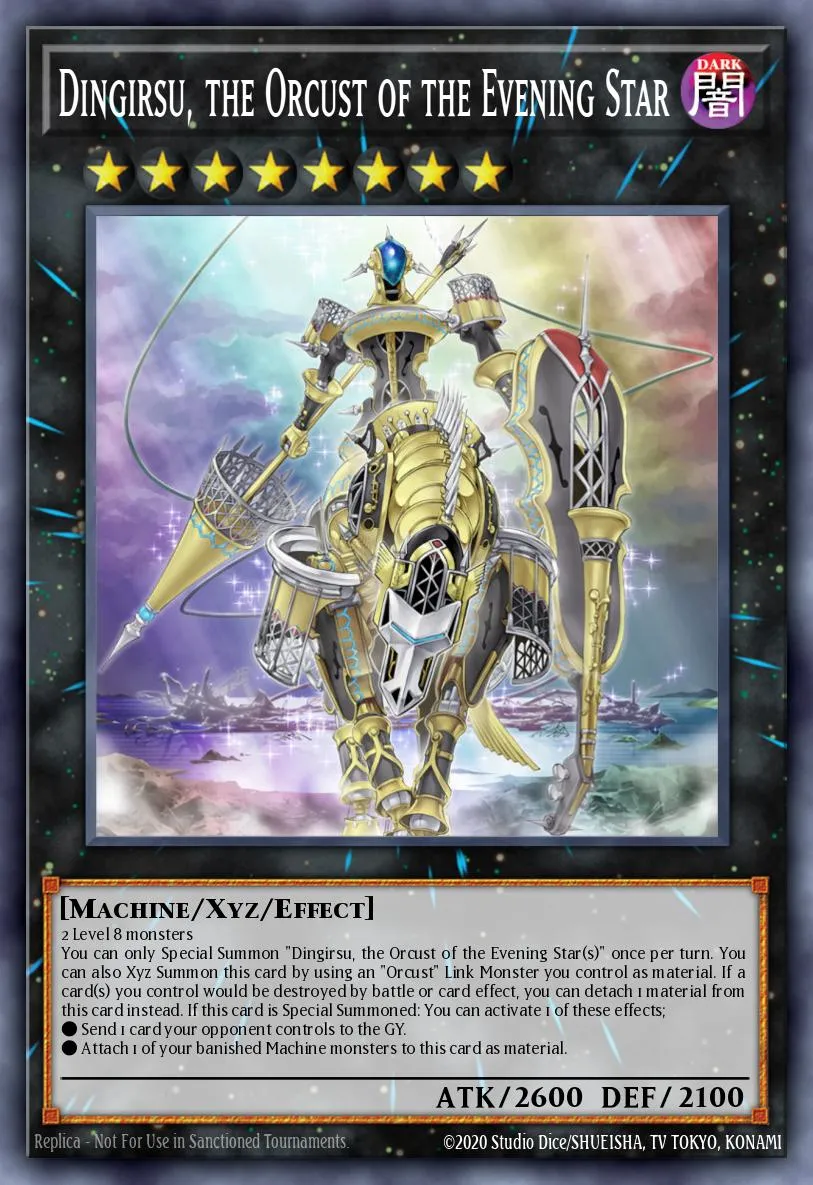 Dingirsu, the Orcust of the Evening Star · Dark Neostorm Special Edition 93854893/4