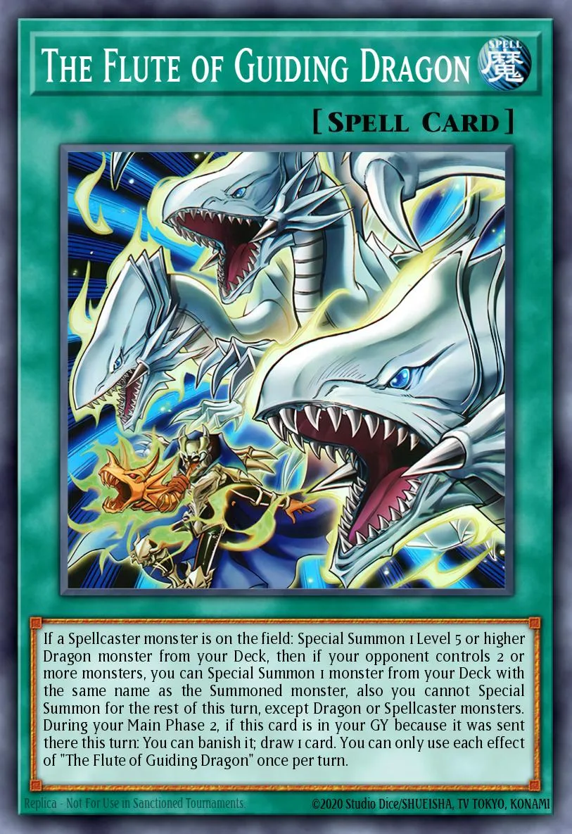The Flute of Guiding Dragon · Yu-Gi-Oh (No Set) 93871599