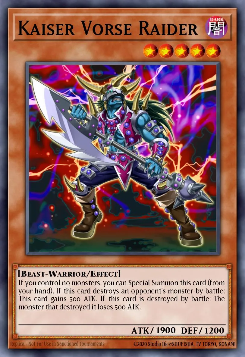Kaiser Vorse Raider · Yu-Gi-Oh! The Dark Side of Dimensions Movie Pack: Gold Edition 93927067/61