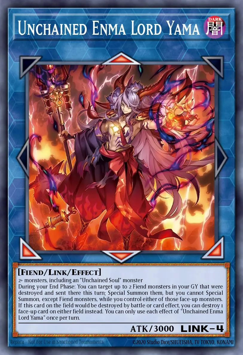 Unchained Enma Lord Yama · Yu-Gi-Oh (No Set) 94014327