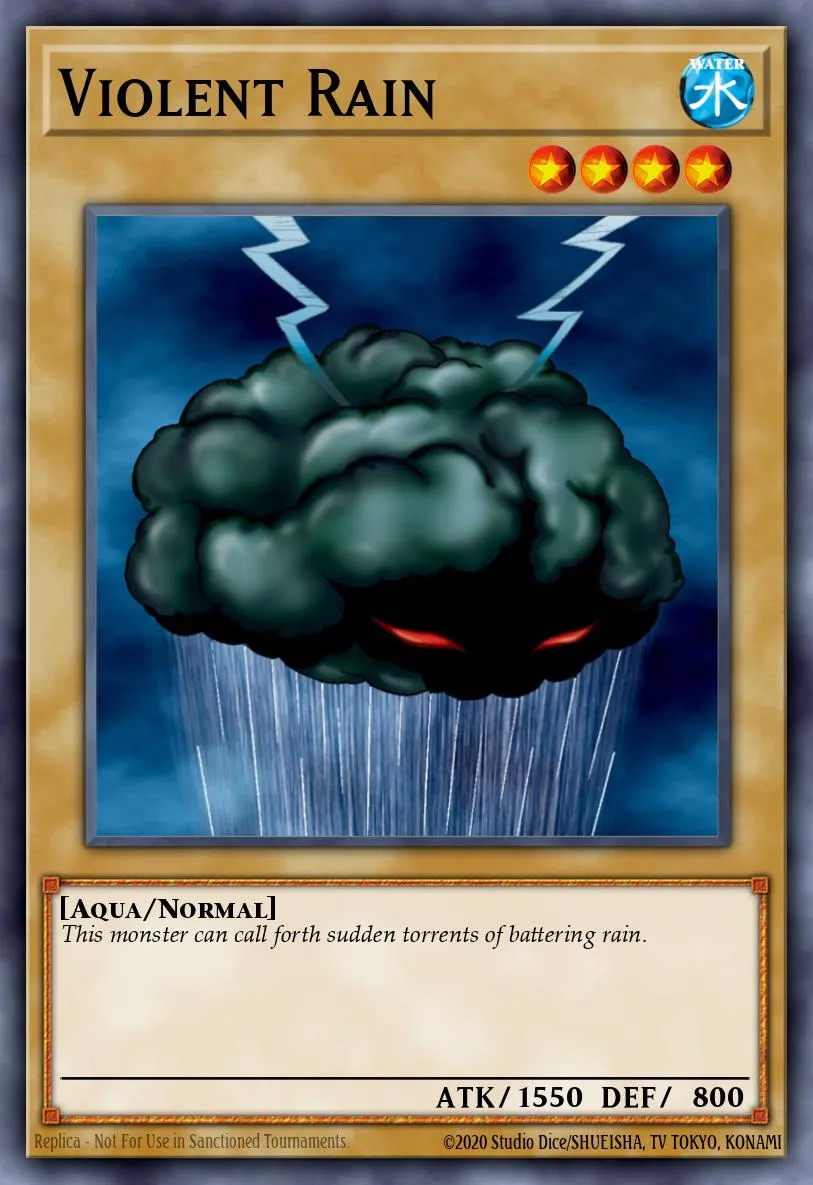 Violent Rain · Tournament Pack 8 94042337/20