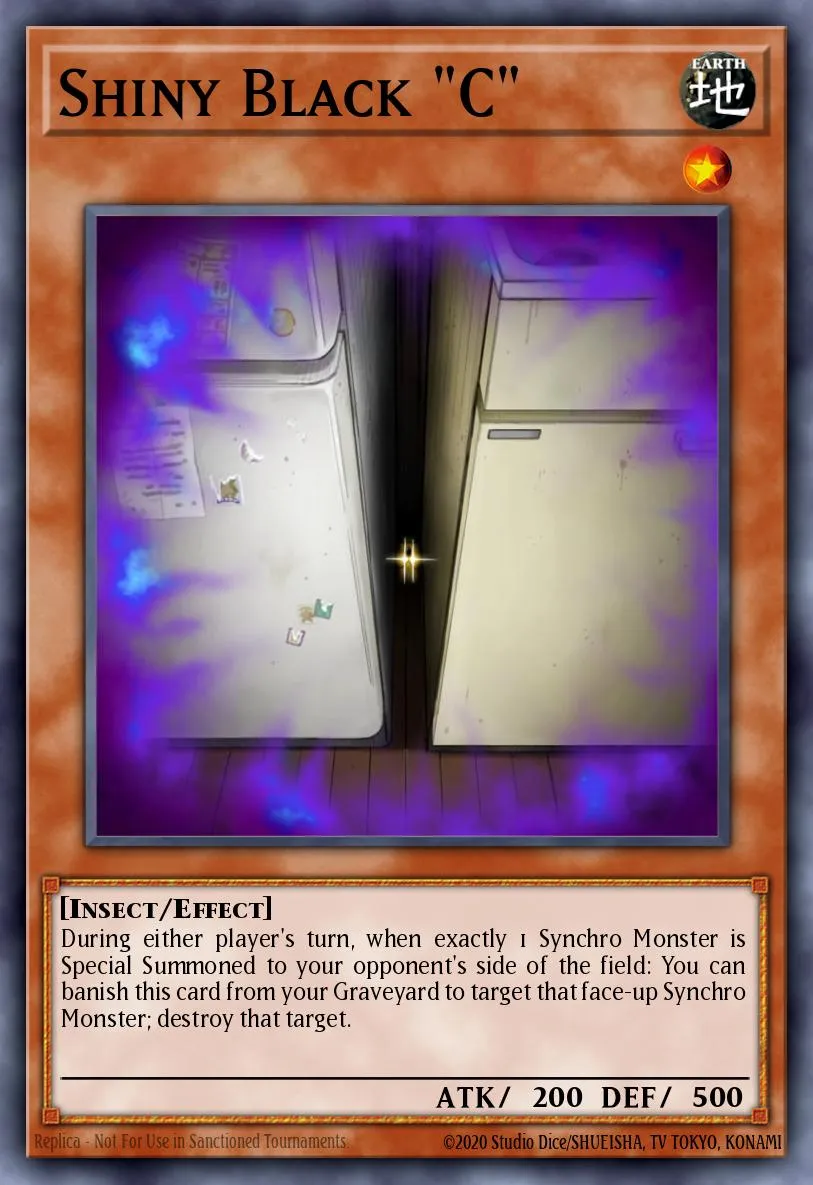 Shiny Black "C" · Ancient Prophecy: Special Edition 94081496/2