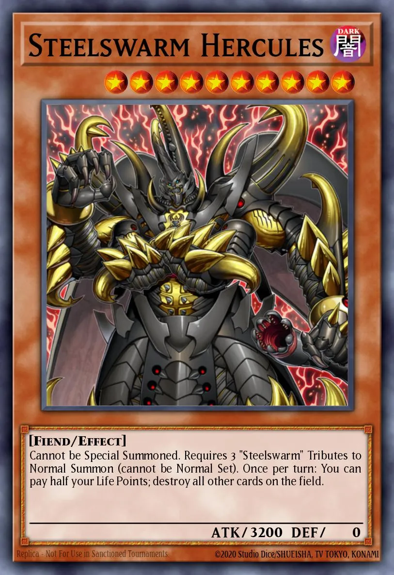Steelswarm Hercules · Duel Terminal 6b 94092230/50