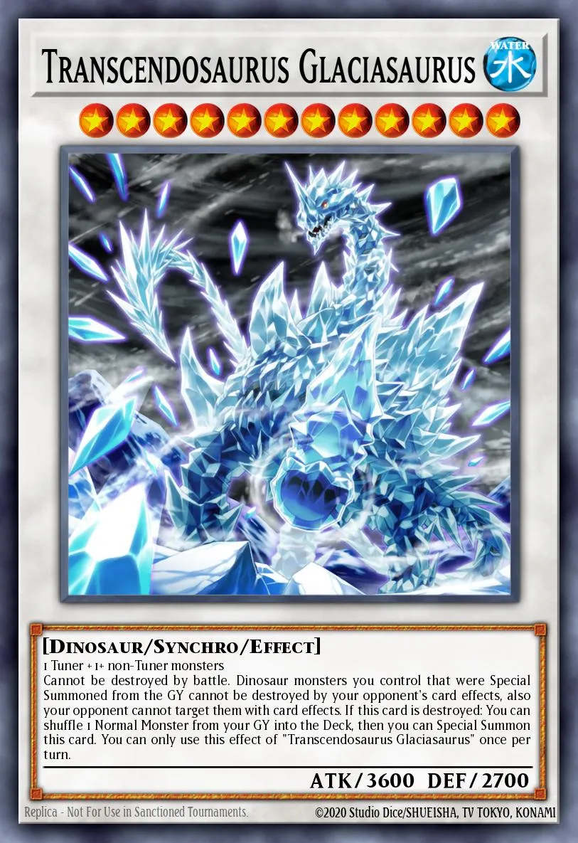Transcendosaurus Glaciasaurus · Wild Survivors 94130731/60