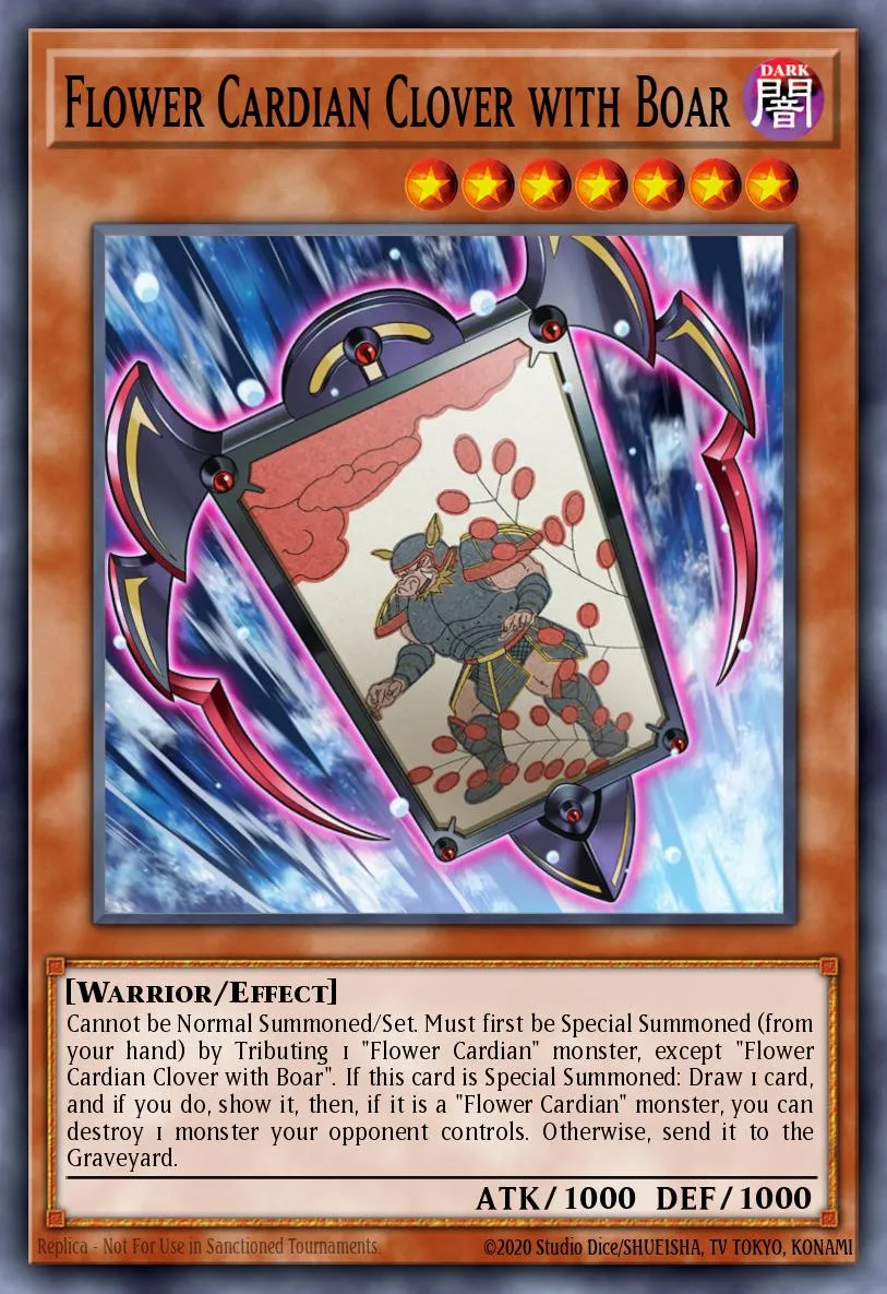 Flower Cardian Clover with Boar · Invasion: Vengeance: Special Edition 94388754/4