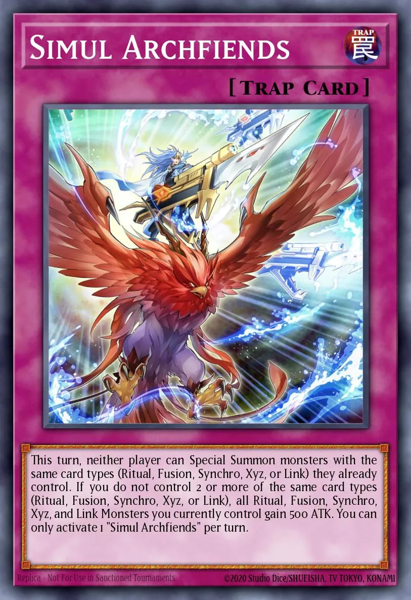 Simul Archfiends · Darkwing Blast 94423983/101