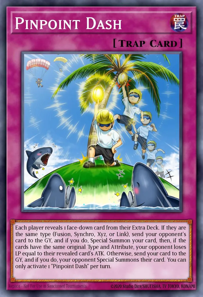 Pinpoint Dash · Eternity Code Premiere! promotional card 94431029/1