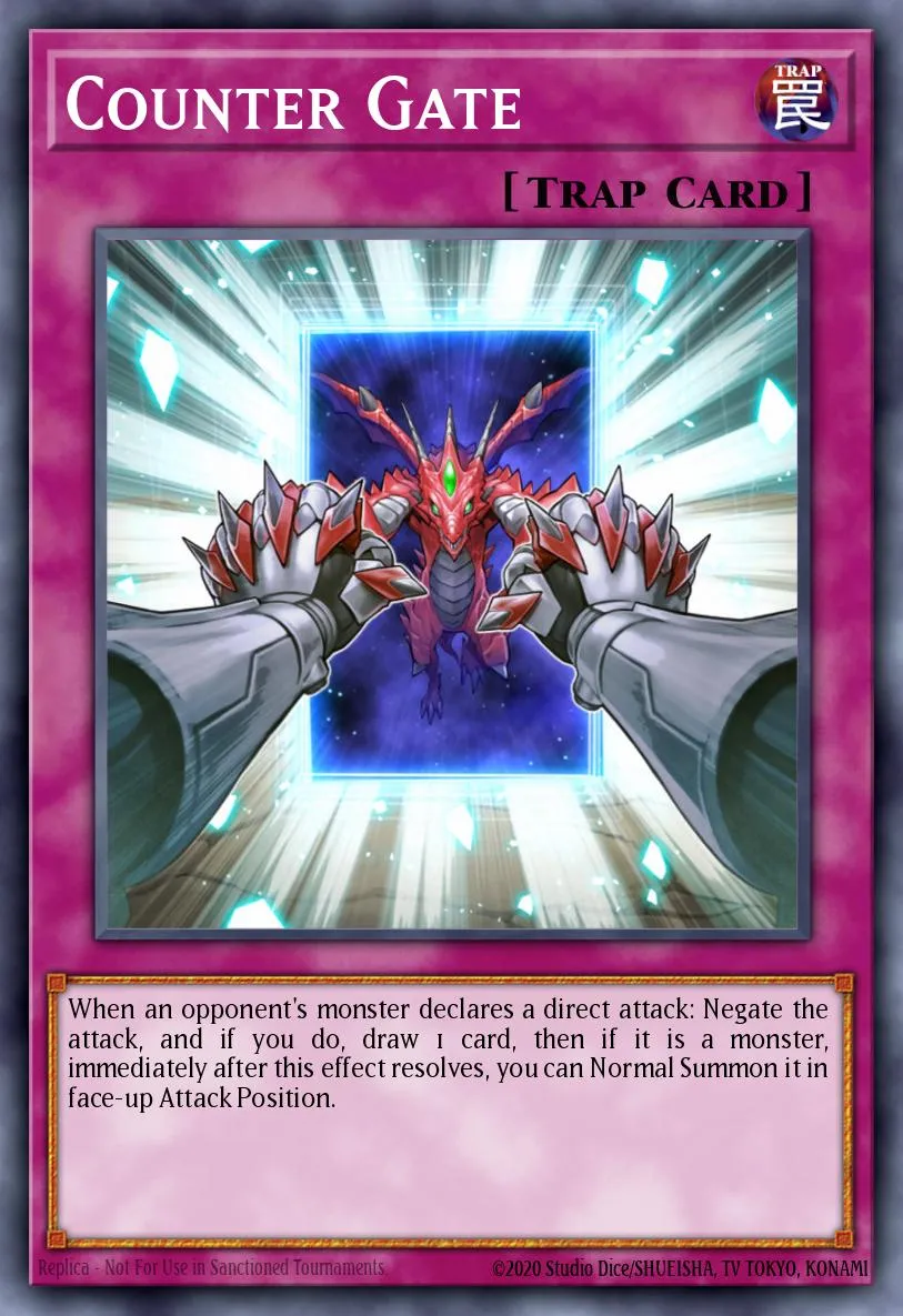 Counter Gate · Yu-Gi-Oh! The Dark Side of Dimensions Movie Pack: Gold Edition 94561645/61