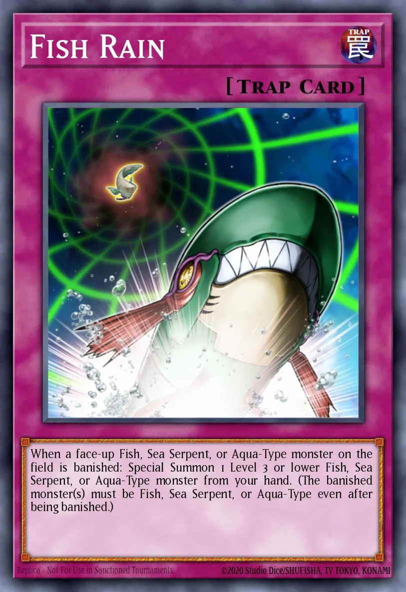 Fish Rain · Photon Shockwave Sneak Peek Participation Card 94626050/1