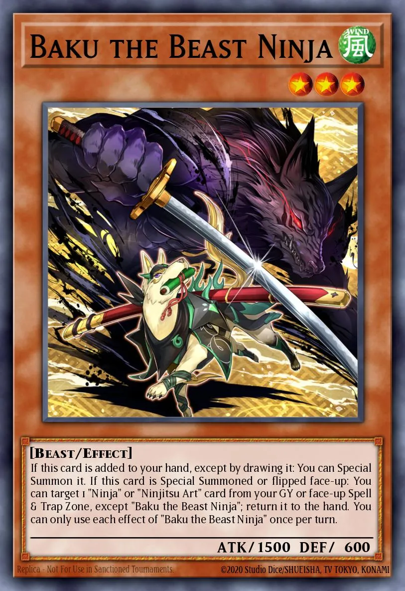 Baku the Beast Ninja · Darkwing Blast 94670654/101