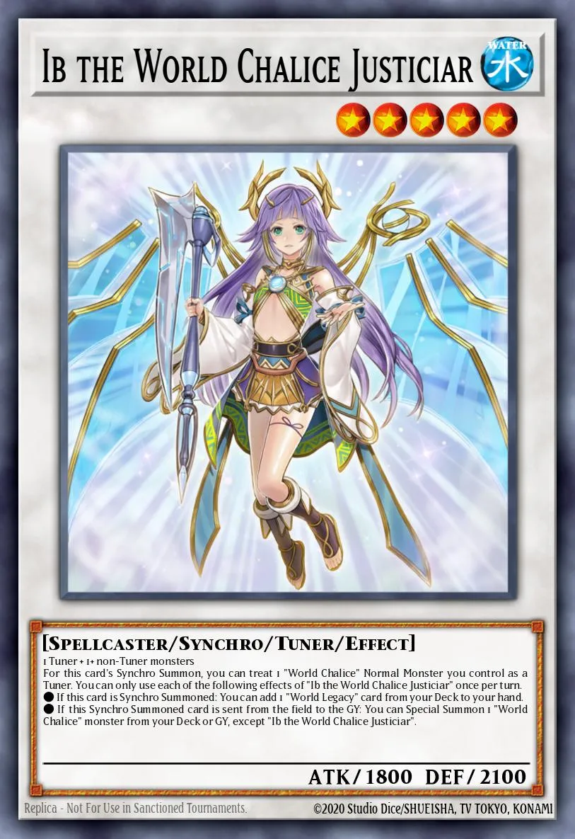 Ib the World Chalice Justiciar · Dark Neostorm Special Edition 94677445/4