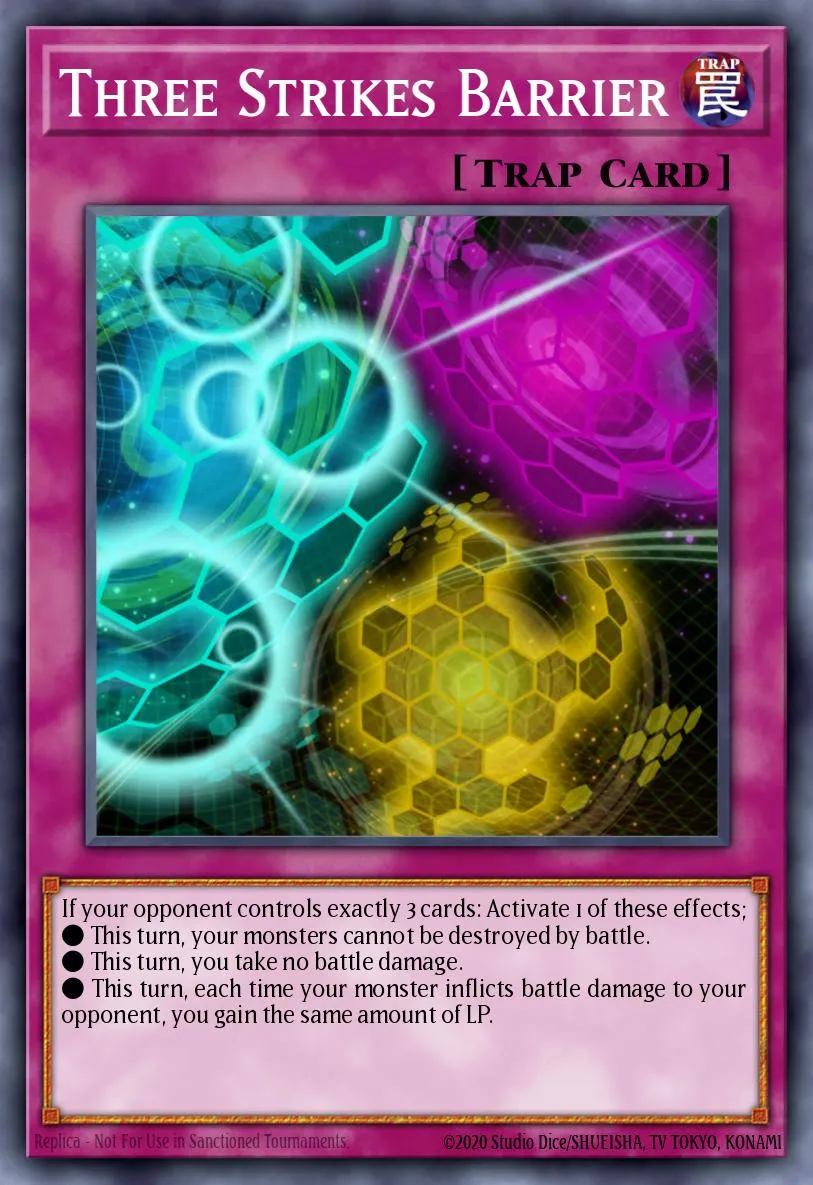 Three Strikes Barrier · Code of the Duelist Special Edition 95081386/4