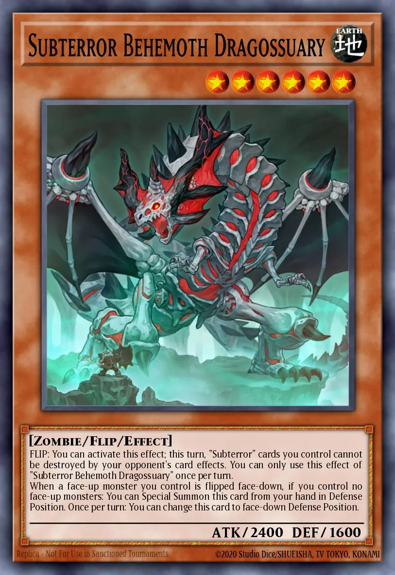 Subterror Behemoth Dragossuary · Raging Tempest: Special Edition 95218695/4