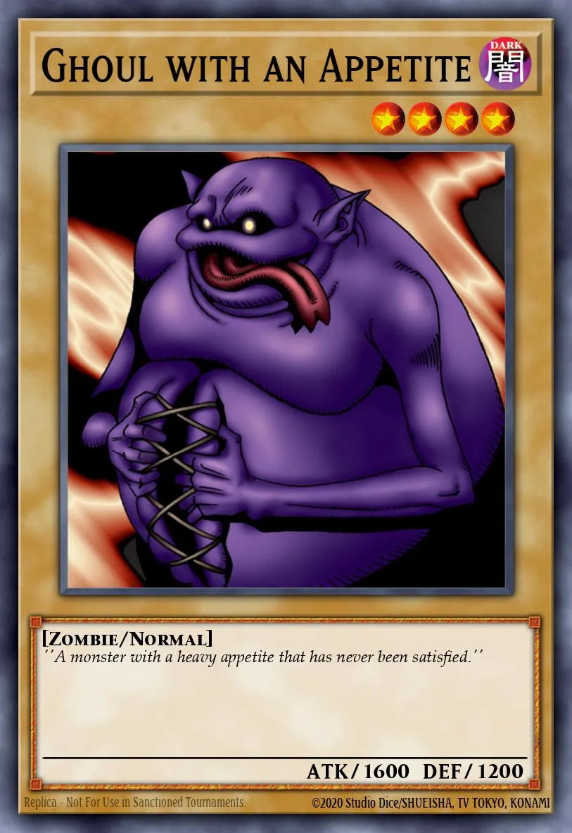 Ghoul with an Appetite · Yu-Gi-Oh (No Set) 95265975
