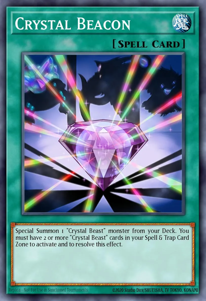 Crystal Beacon · Hobby League 5 participation card F 95326659/1