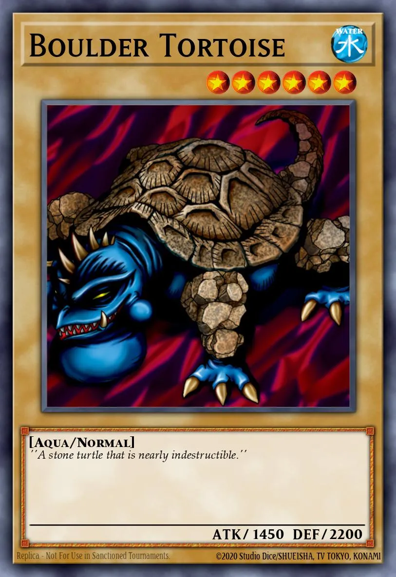 Boulder Tortoise · Yu-Gi-Oh (No Set) 9540040