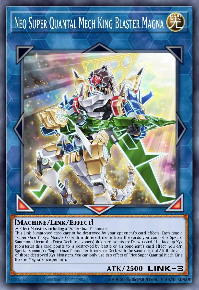 Neo Super Quantal Mech King Blaster Magna · Dark Neostorm Special Edition 95493471/4