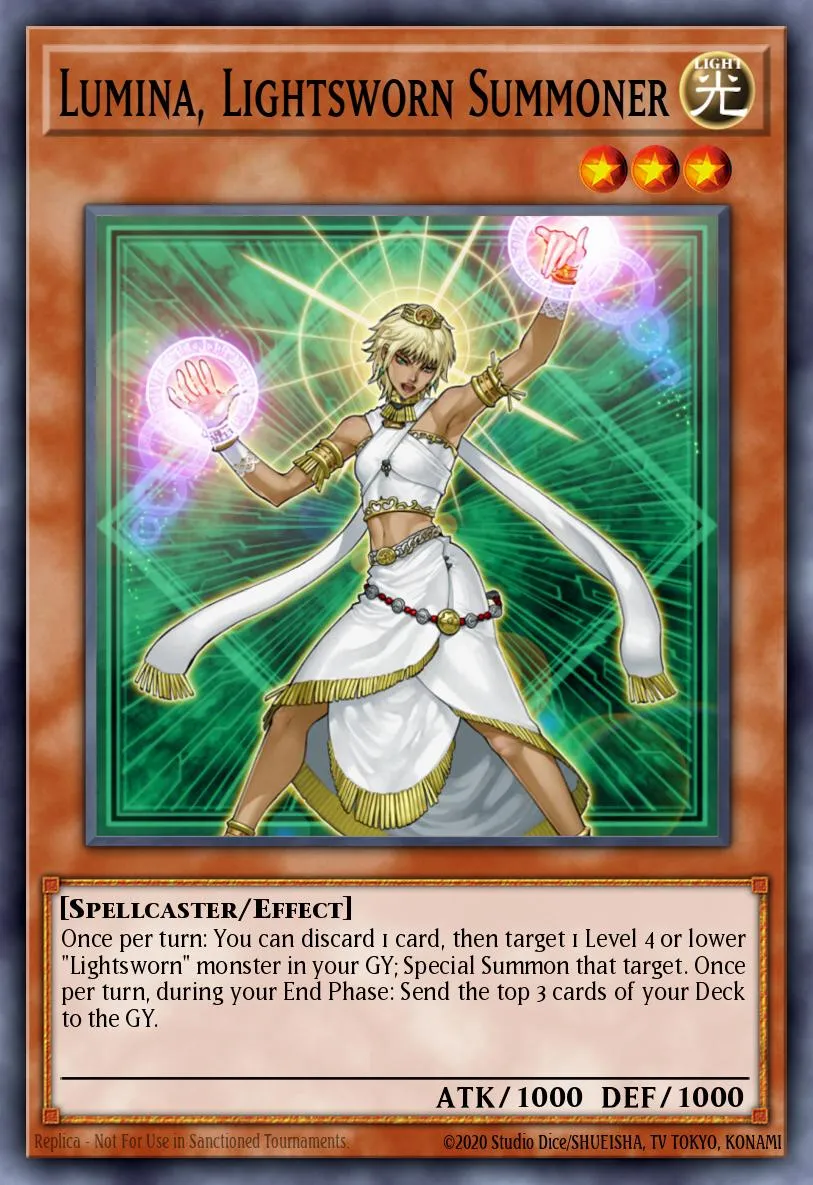 Lumina, Lightsworn Summoner · Light of Destruction: Special Edition 95503687/2