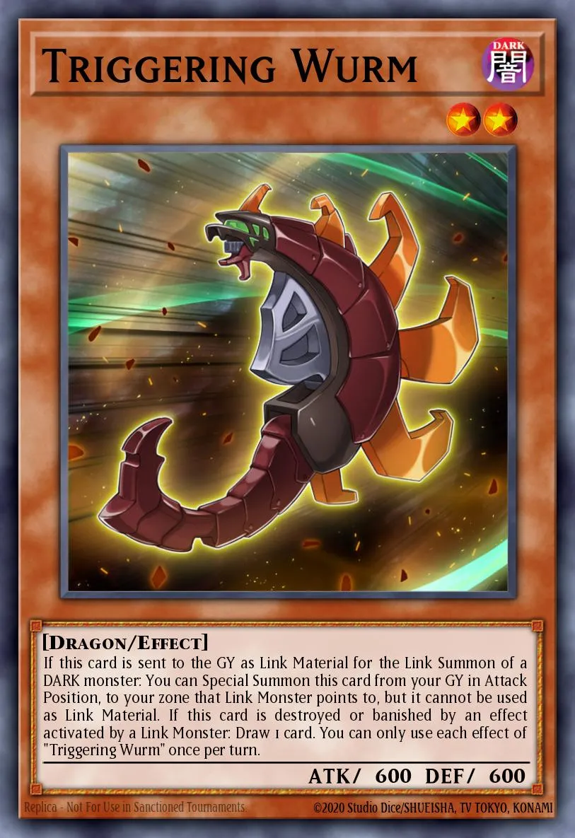Triggering Wurm · Battles of Legend: Relentless Revenge 95504778/105
