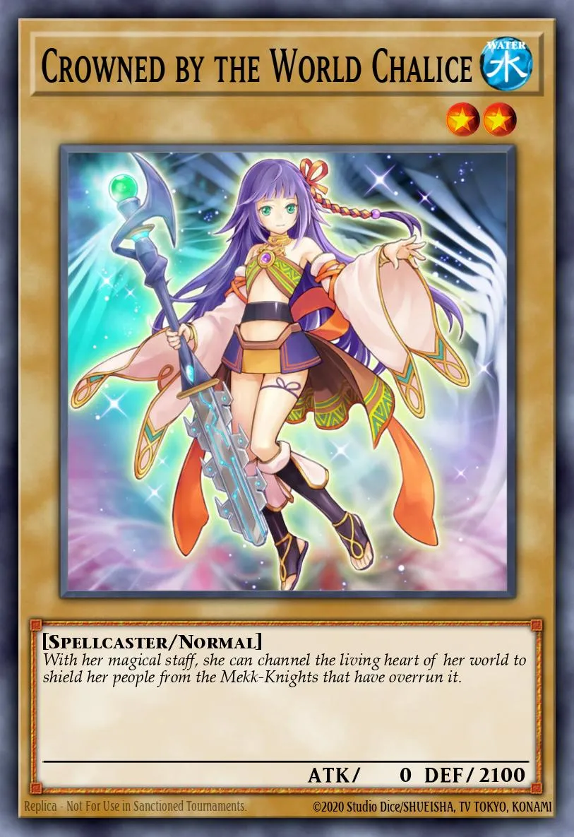 Crowned by the World Chalice · Code of the Duelist Special Edition 95511642/4