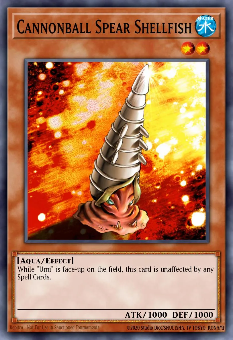 Cannonball Spear Shellfish · Invasion of Chaos: Special Edition 95614612/4