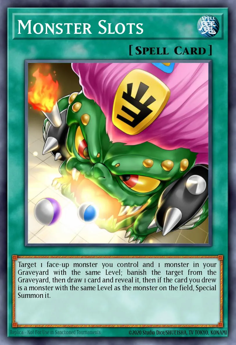 Monster Slots · Photon Shockwave Sneak Peek Participation Card 9576193/1