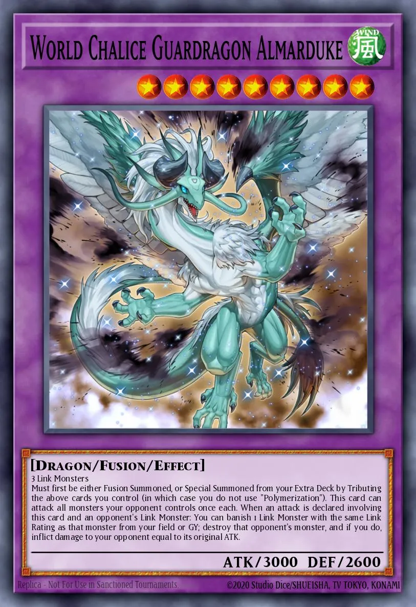 World Chalice Guardragon Almarduke · Dark Neostorm Special Edition 95793022/4