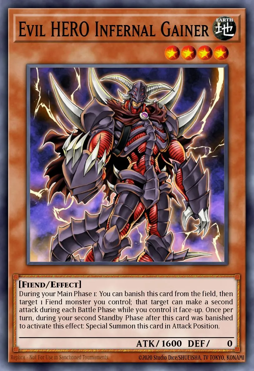 Evil HERO Infernal Gainer · Gladiator's Assault: Special Edition 95943058/2