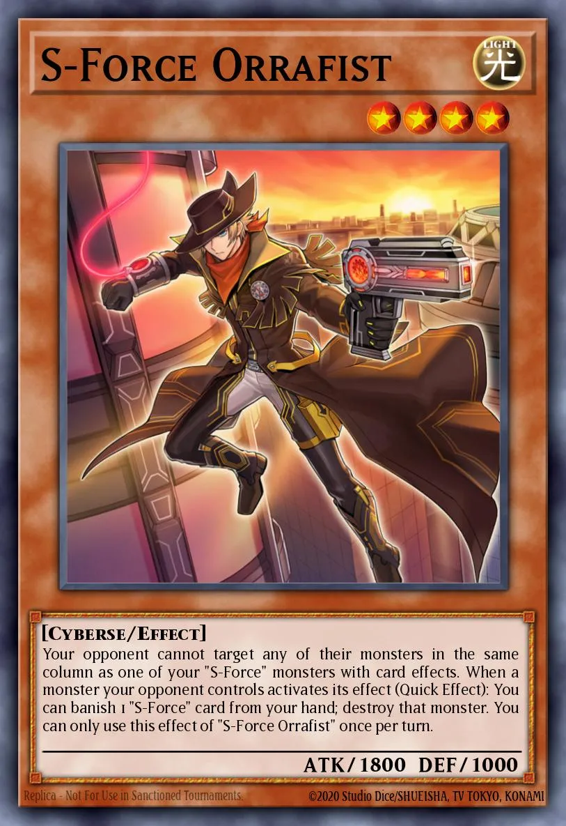 S-Force Orrafist · Blazing Vortex Premiere! promotional card 95974848/1
