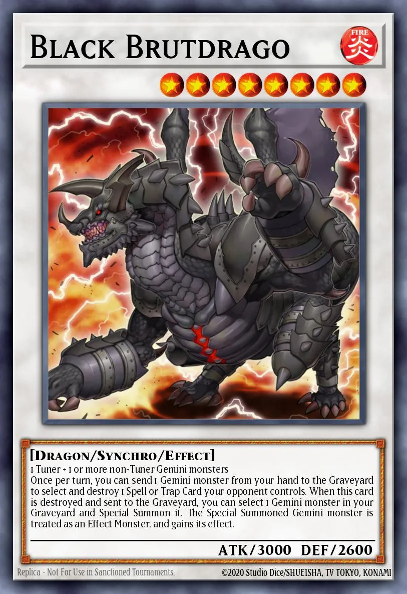 Black Brutdrago · Stardust Overdrive: Special Edition 96029574/2