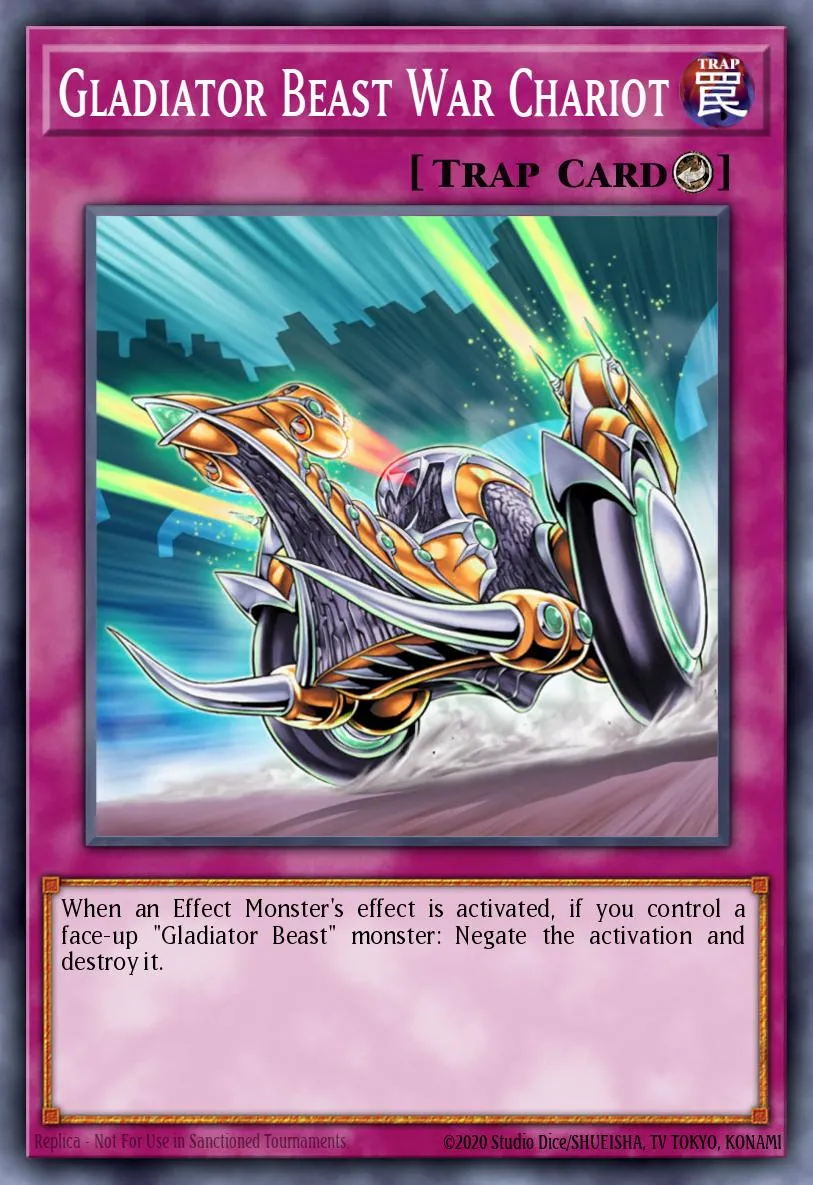 Gladiator Beast War Chariot · The Duelist Genesis: Special Edition 96216229/2