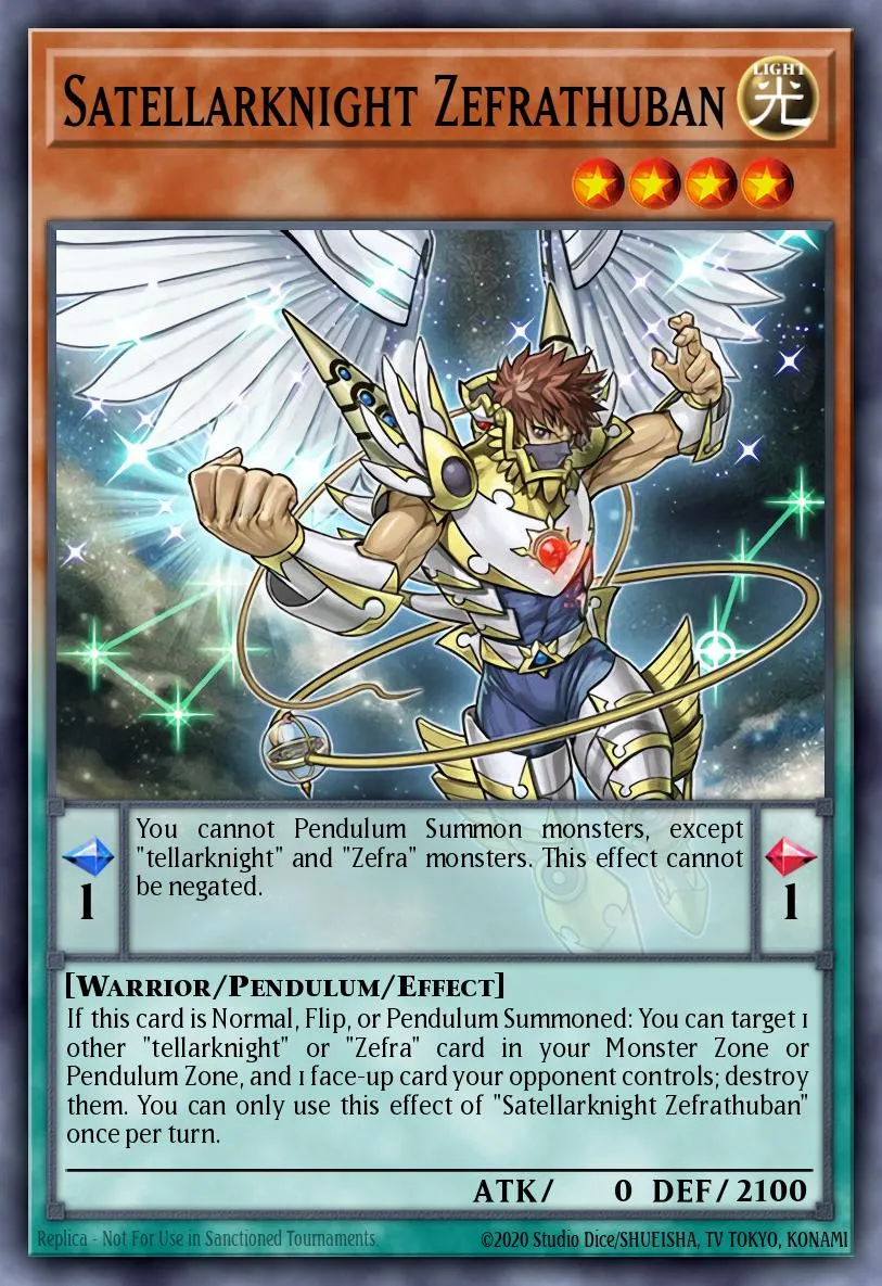 Satellarknight Zefrathuban · Crossed Souls: Advance Edition 96223501/4