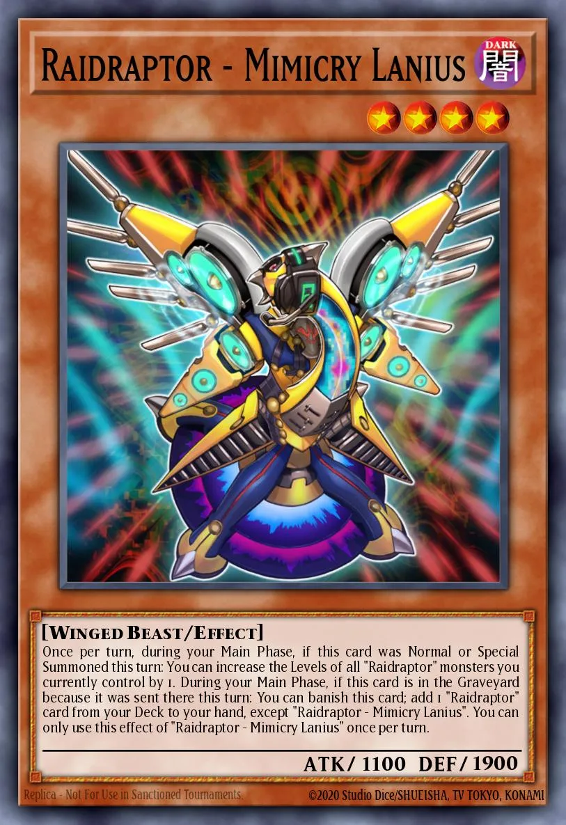 Raidraptor - Mimicry Lanius · Crossed Souls: Advance Edition 96345188/4