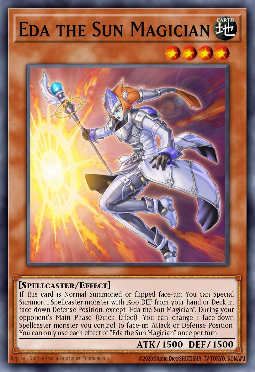 Eda the Sun Magician · Lightning Overdrive Premiere! promotional card 96352326/1