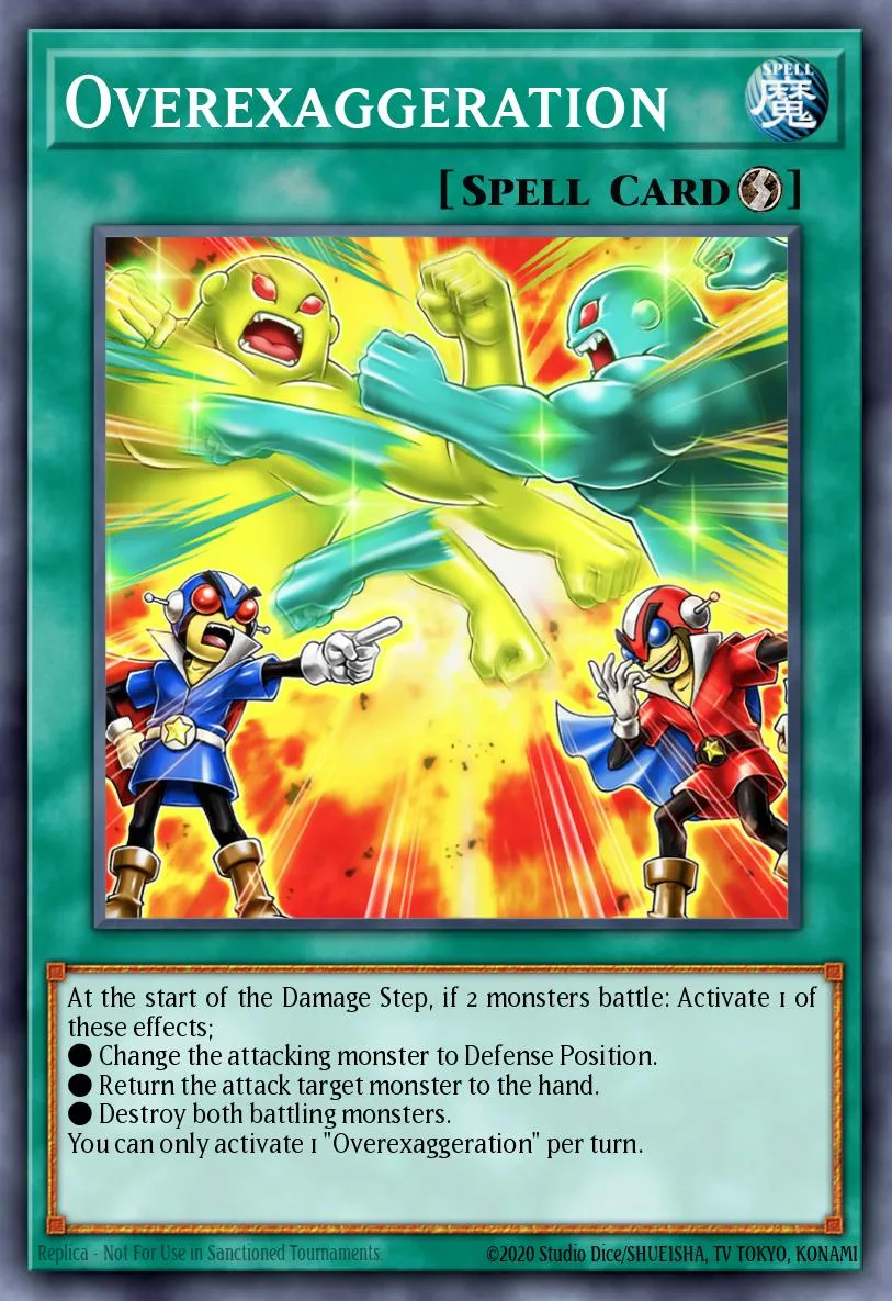 Overexaggeration · Duelist Nexus 96352712/99
