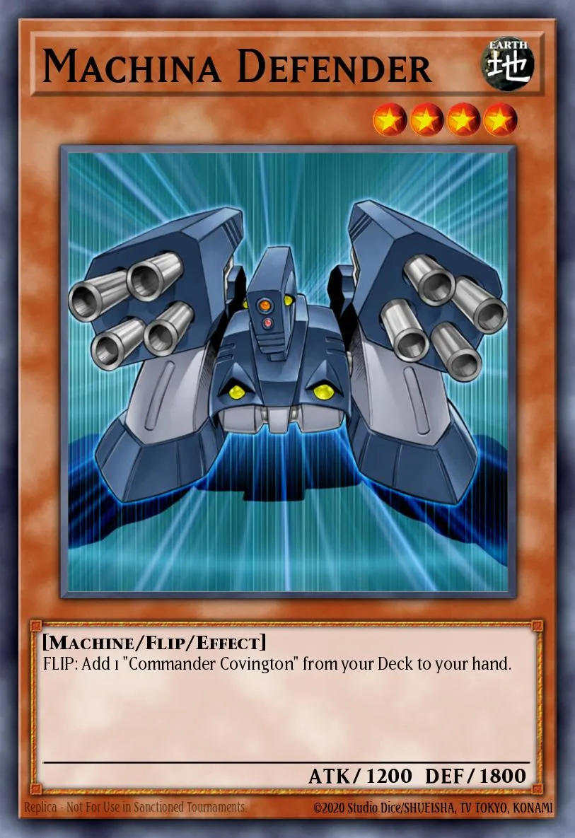 Machina Defender · Machina Mayhem Structure Deck 96384007/37