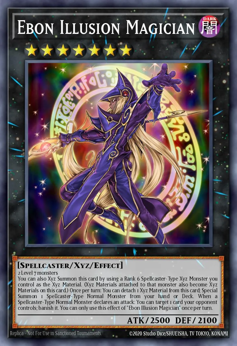 Ebon Illusion Magician · Weekly Shonen Jump September 2013 membership promotional card 96471335/1