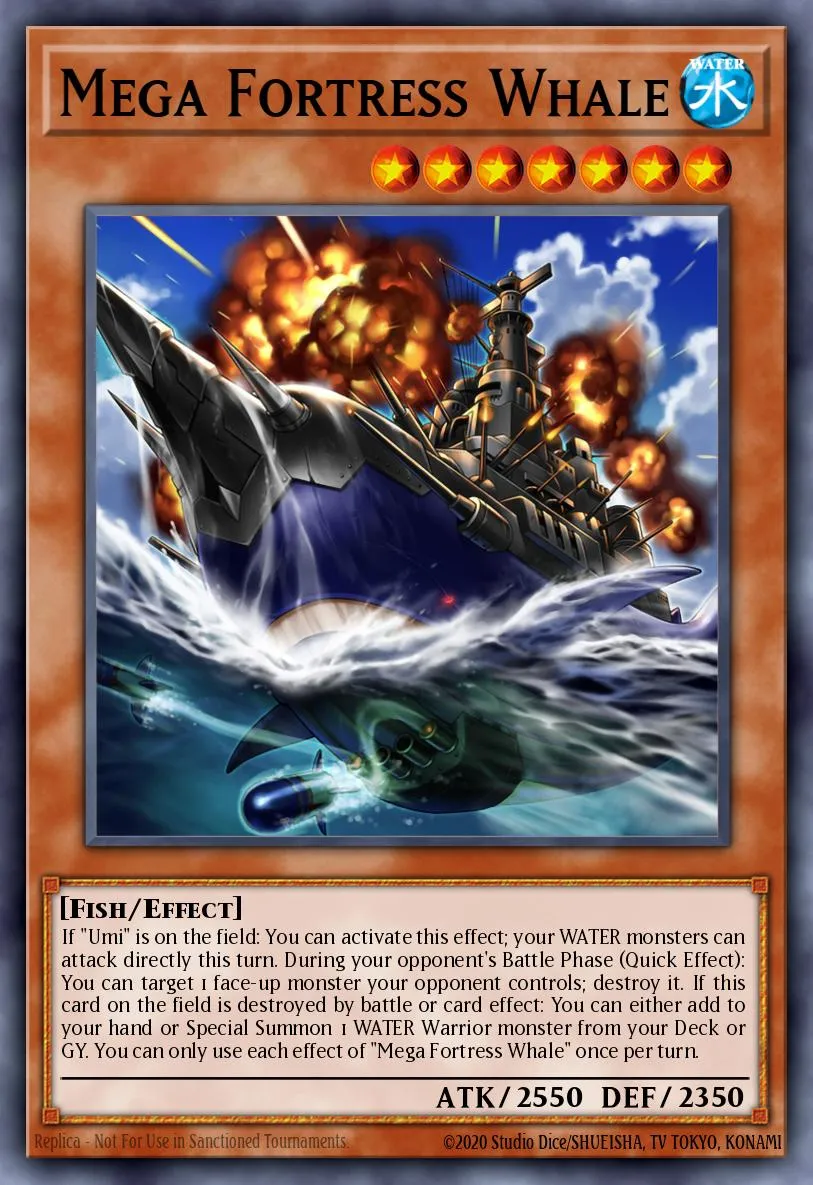 Mega Fortress Whale · Legendary Duelists: Duels From the Deep 96546575/57