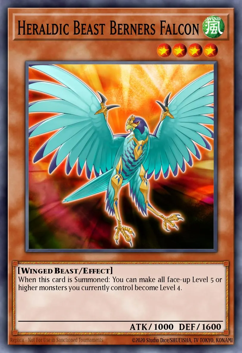 Heraldic Beast Berners Falcon · Abyss Rising: Special Edition 96704018/2