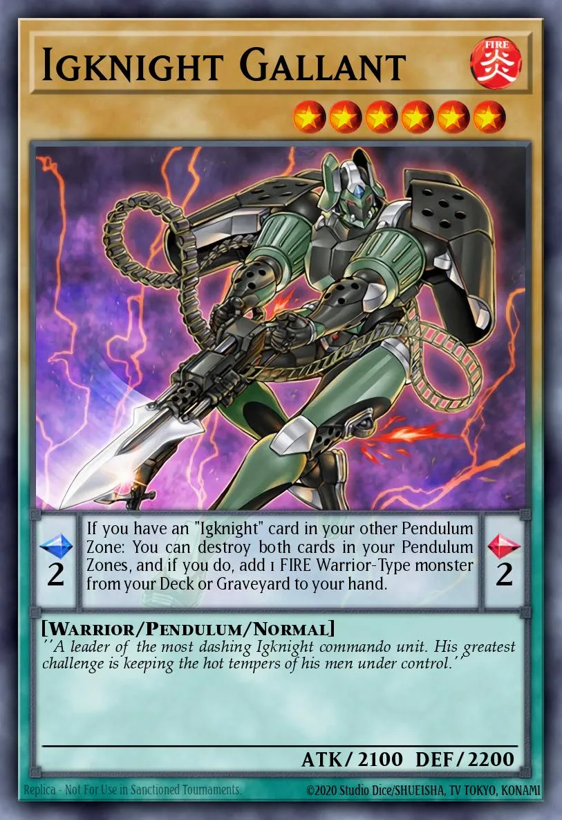 Igknight Gallant · Astral Pack Eight 96802306/27