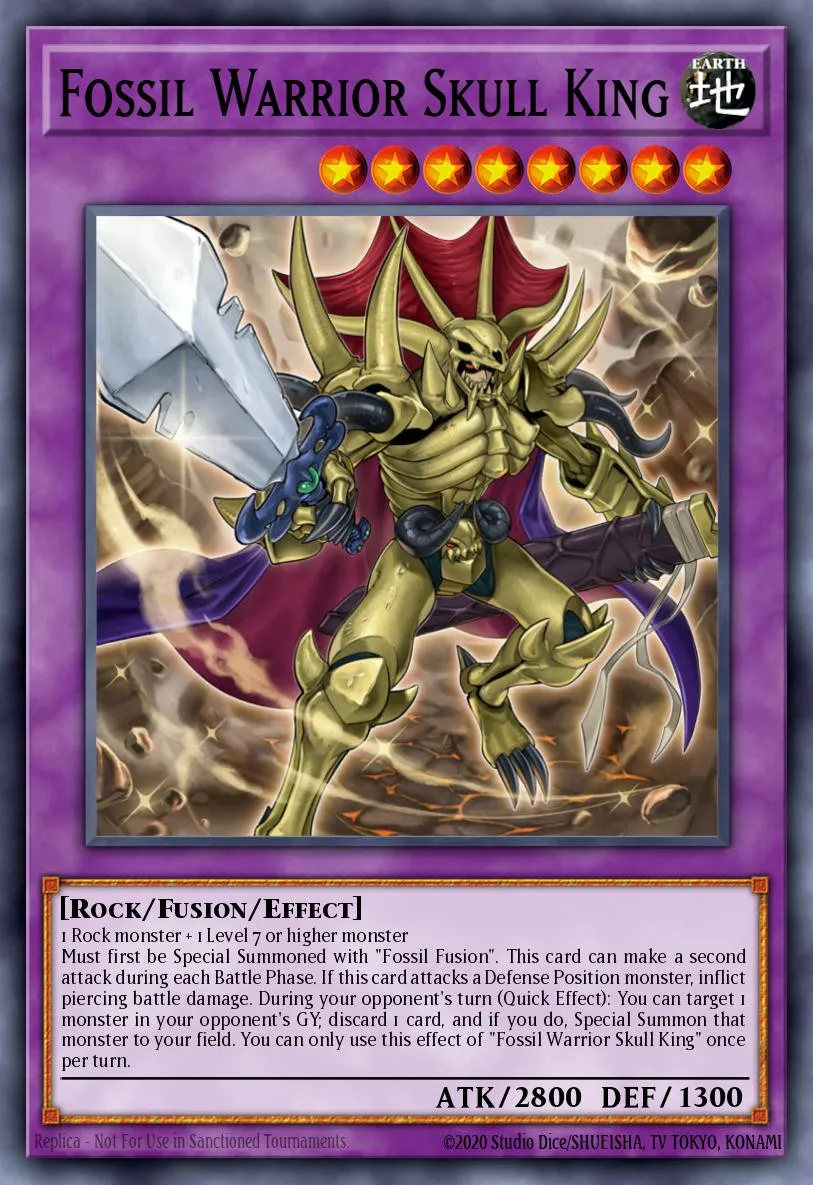 Fossil Warrior Skull King · Battles of Legend: Armageddon 96897184/94
