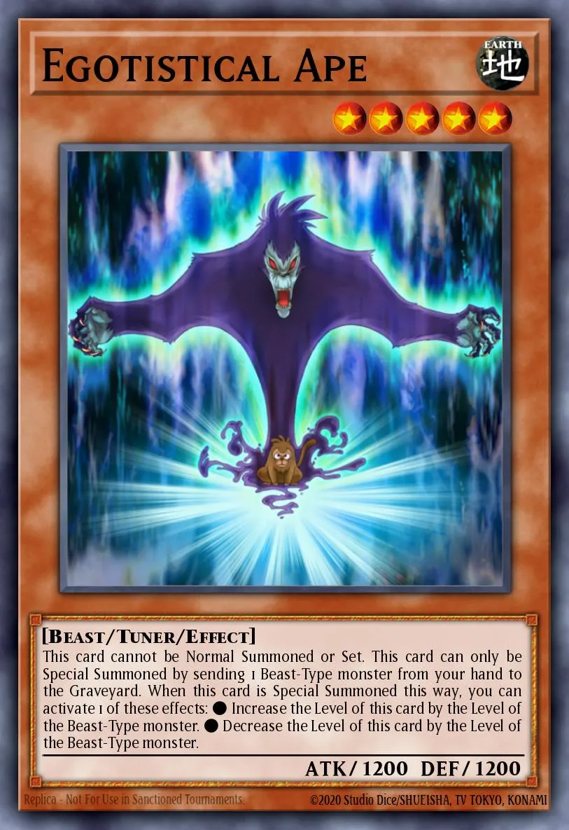 Egotistical Ape · Duelist Revolution: Special Edition 96914272/2