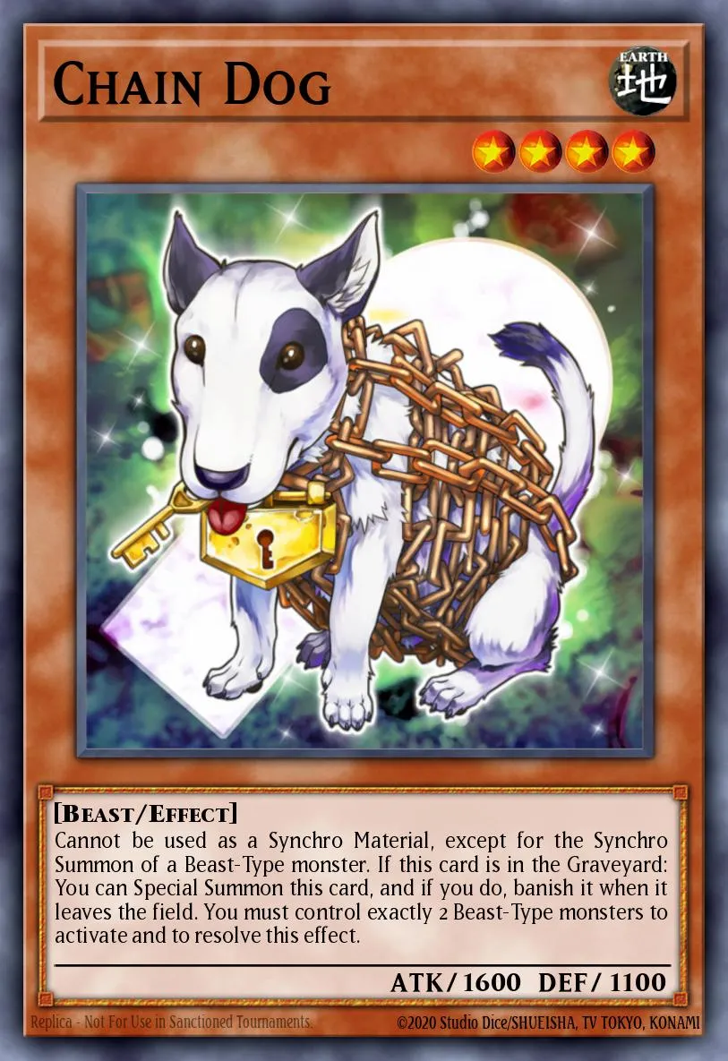 Chain Dog · Starstrike Blast Sneak Peek Participation Card 96930127/1