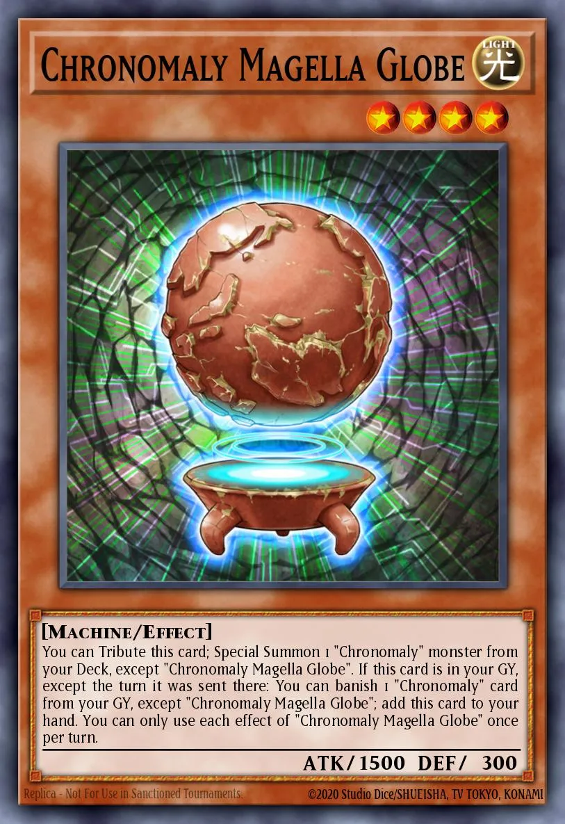 Chronomaly Magella Globe · Dawn of Majesty Premiere! promotional card 97112505/1