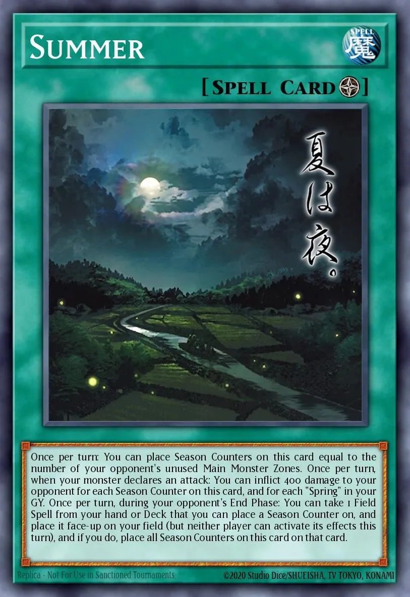 Summer · Yu-Gi-Oh (No Set) 97254001