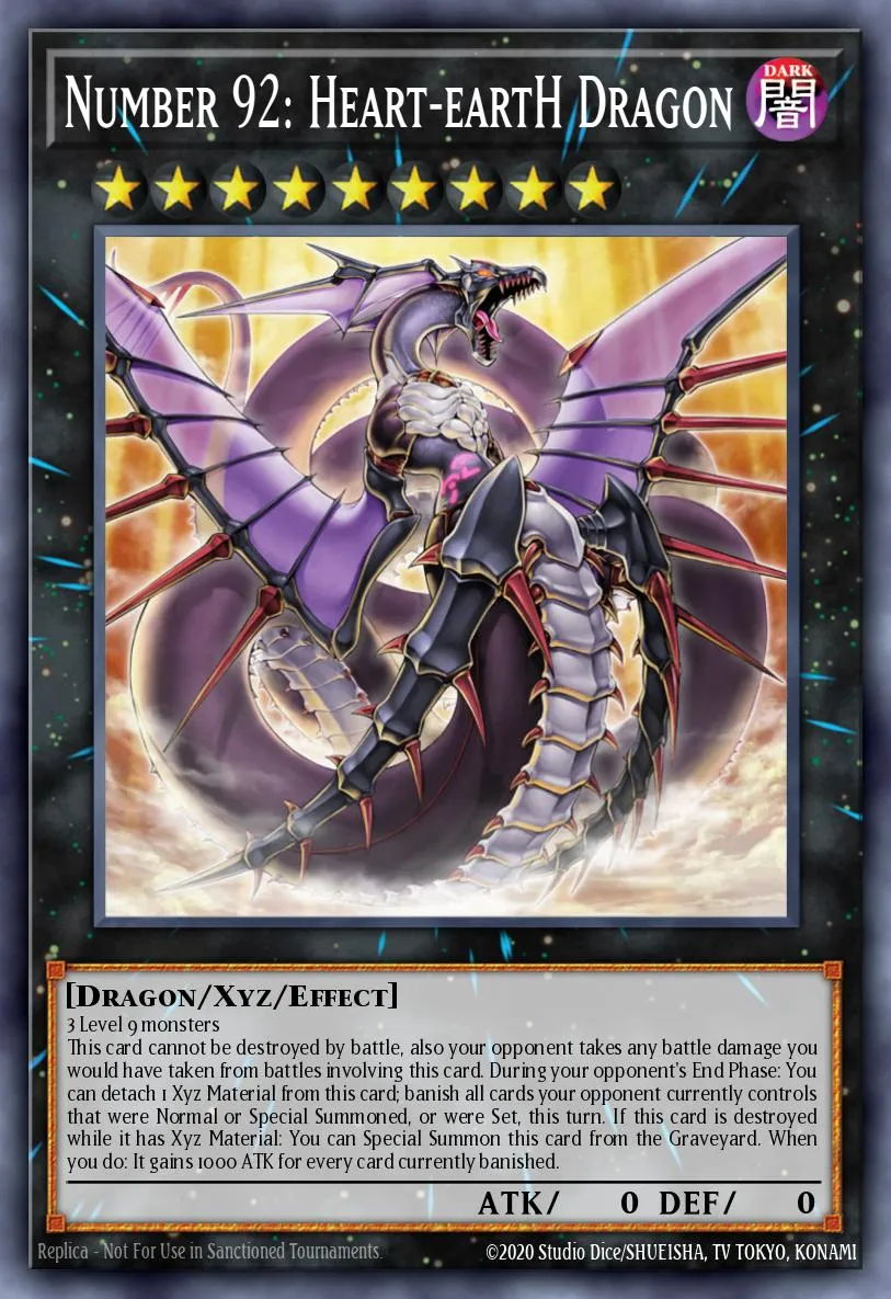 Number 92: Heart-eartH Dragon · Cosmo Blazer: Special Edition 97403510/2