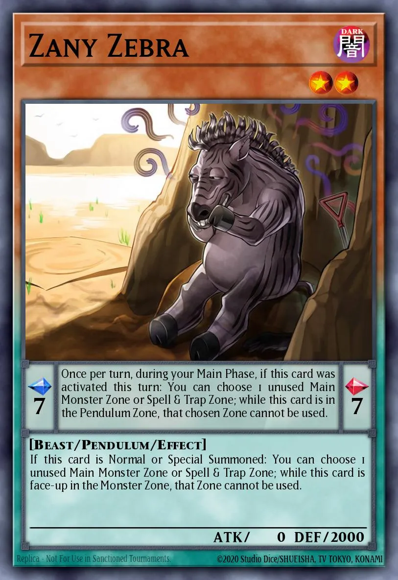Zany Zebra · Breakers of Shadow: Special Edition 97466438/4